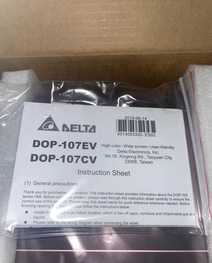 Delta DOP-107EV 7 inch    HMI  touch  screen  panel