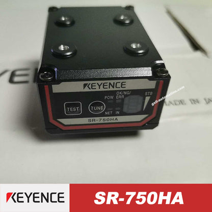 KEYENCE SR-750HA autofocus 1D and 2D barcode scanner code reader