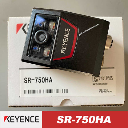 KEYENCE SR-750HA autofocus 1D and 2D barcode scanner code reader