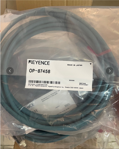 KEYENCE OP-87058 CMOS Multi-Function Laser Sensor  Sensor head cable 10 m