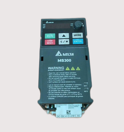 VFD1A5MS43ANSAA Delta 0.4kw 1hp 3 相 380v 480v 50hz 60hz 变频器 vfd