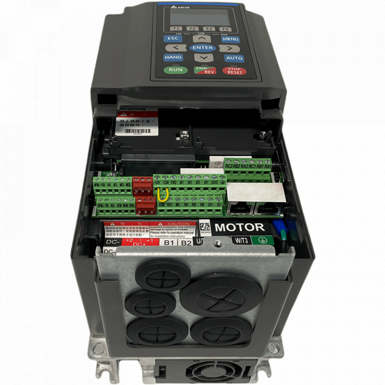 Delta VFD040C43A-21 380V~480V/3P, 4KW, 6HP,VFD